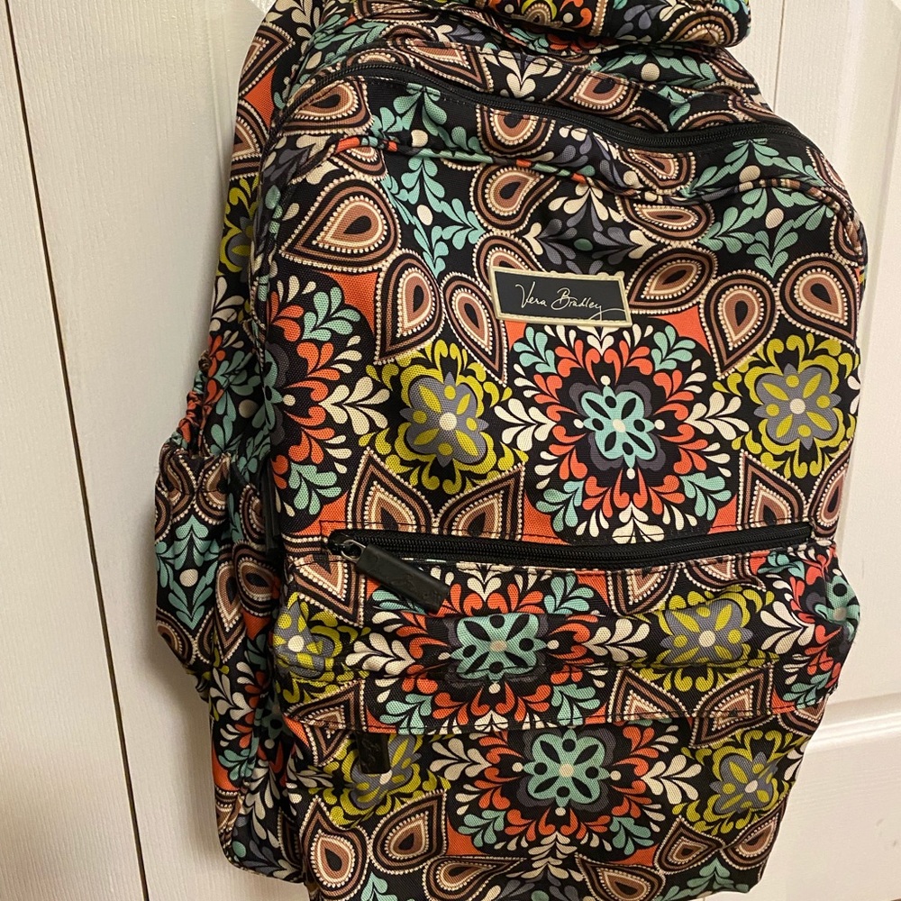 Vera Bradley backpack with matching pencil case